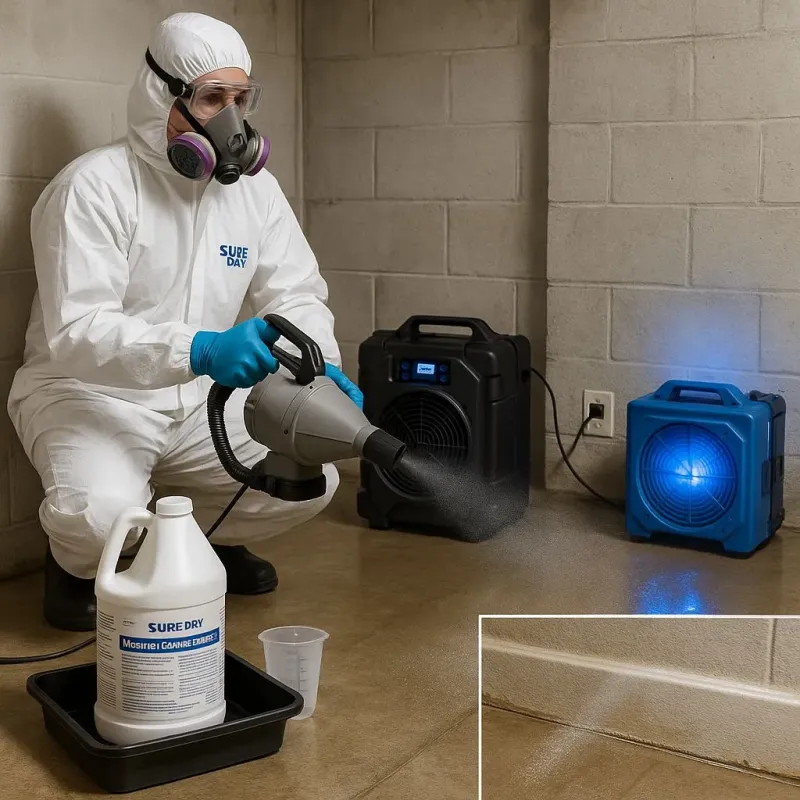 Sanitization and Odor Removal process in Woodland Hills, UT