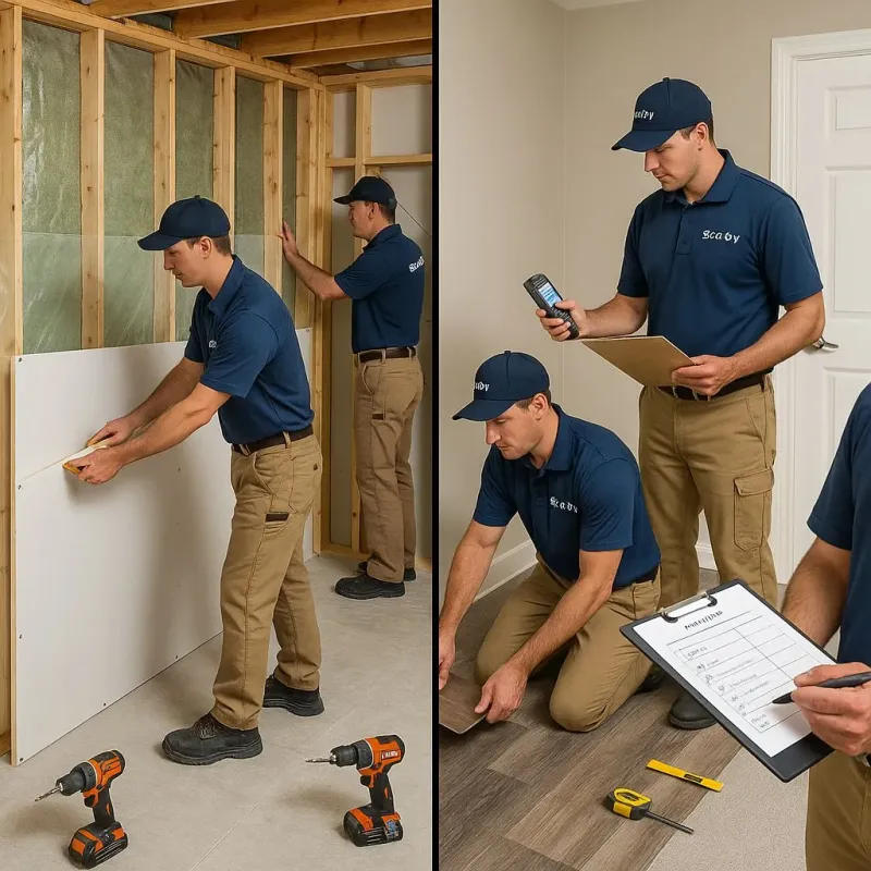 Repairs and Reconstruction process in Woodland Hills, UT