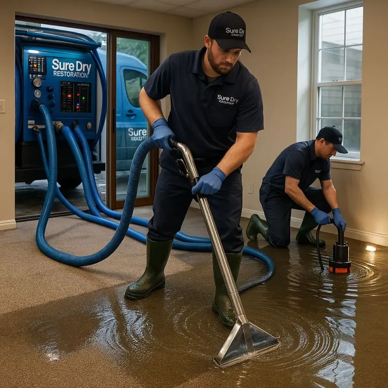 Water Extraction and Removal process in Woodland Hills, UT